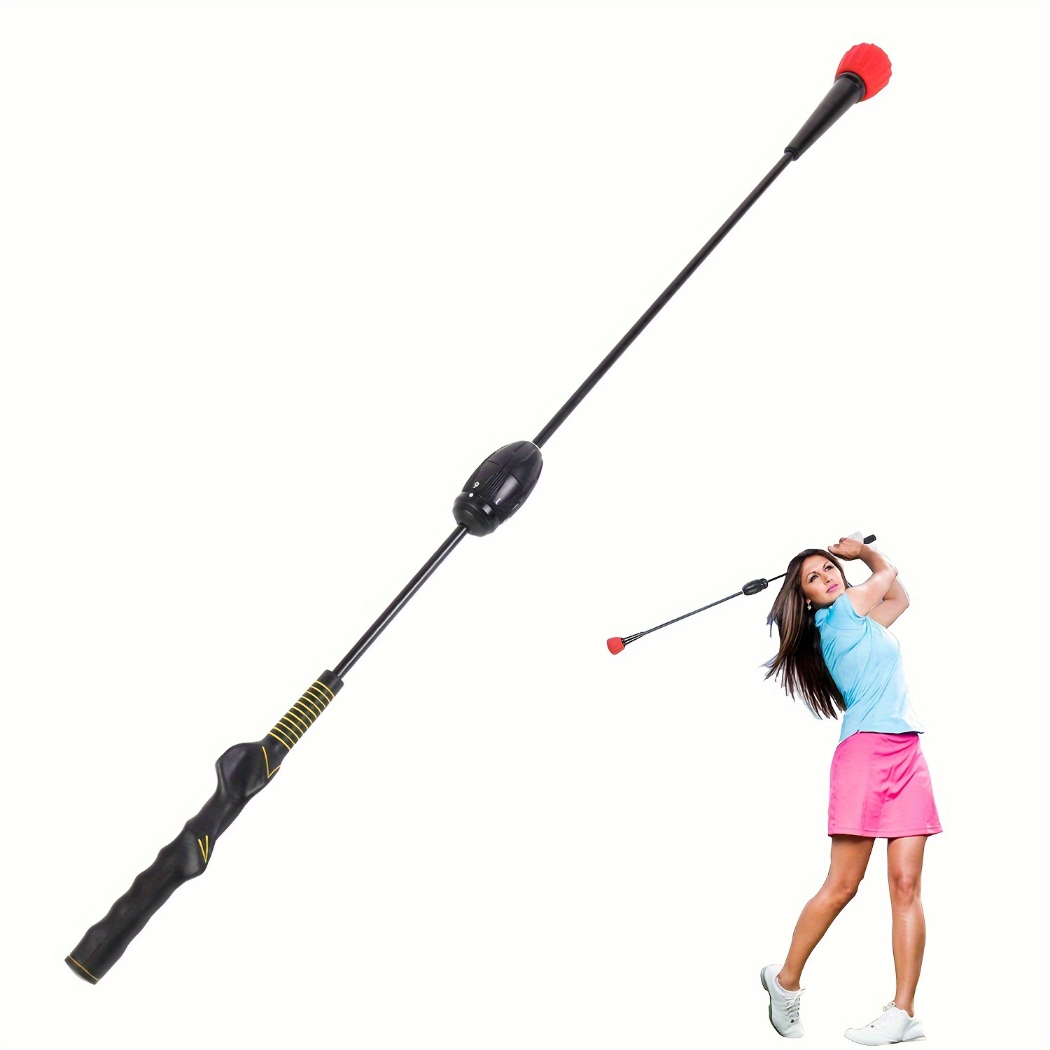 

Power Stick Golf Distance Training Aid Increase Swing Speed And Develop Lag For More Power To Hit Every Club Further