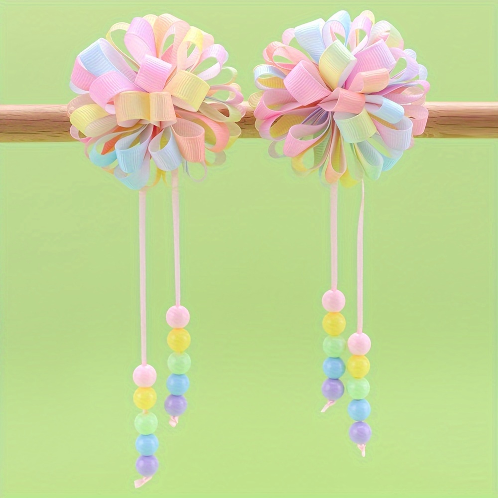 

2pcs Polyester Bow - Accessories For Over 15 Years Old