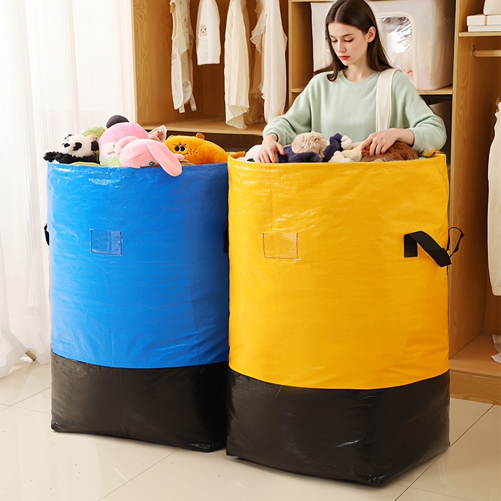 2pcs large capacity waterproof heavy duty moving bag durable