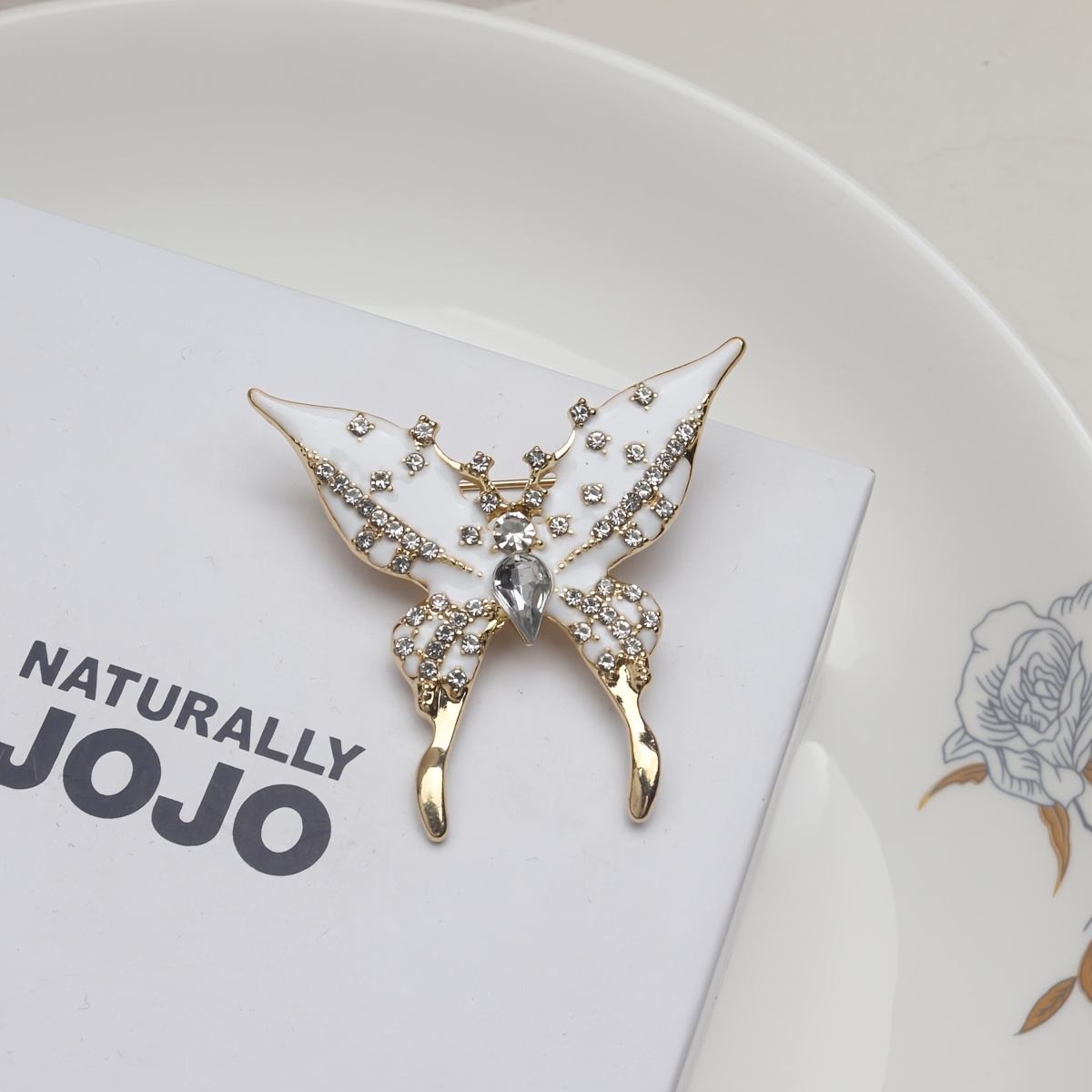 Black Butterfly Brooch for Women, Premium Design Pin