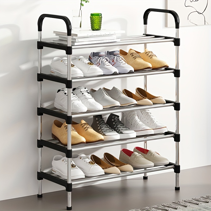 

Monyus Space-saving Multi-layer Shoe Rack - Easy Assembly, Perfect For Entryways & Bedrooms Small Shoe Rack Shoe Rack For Closet