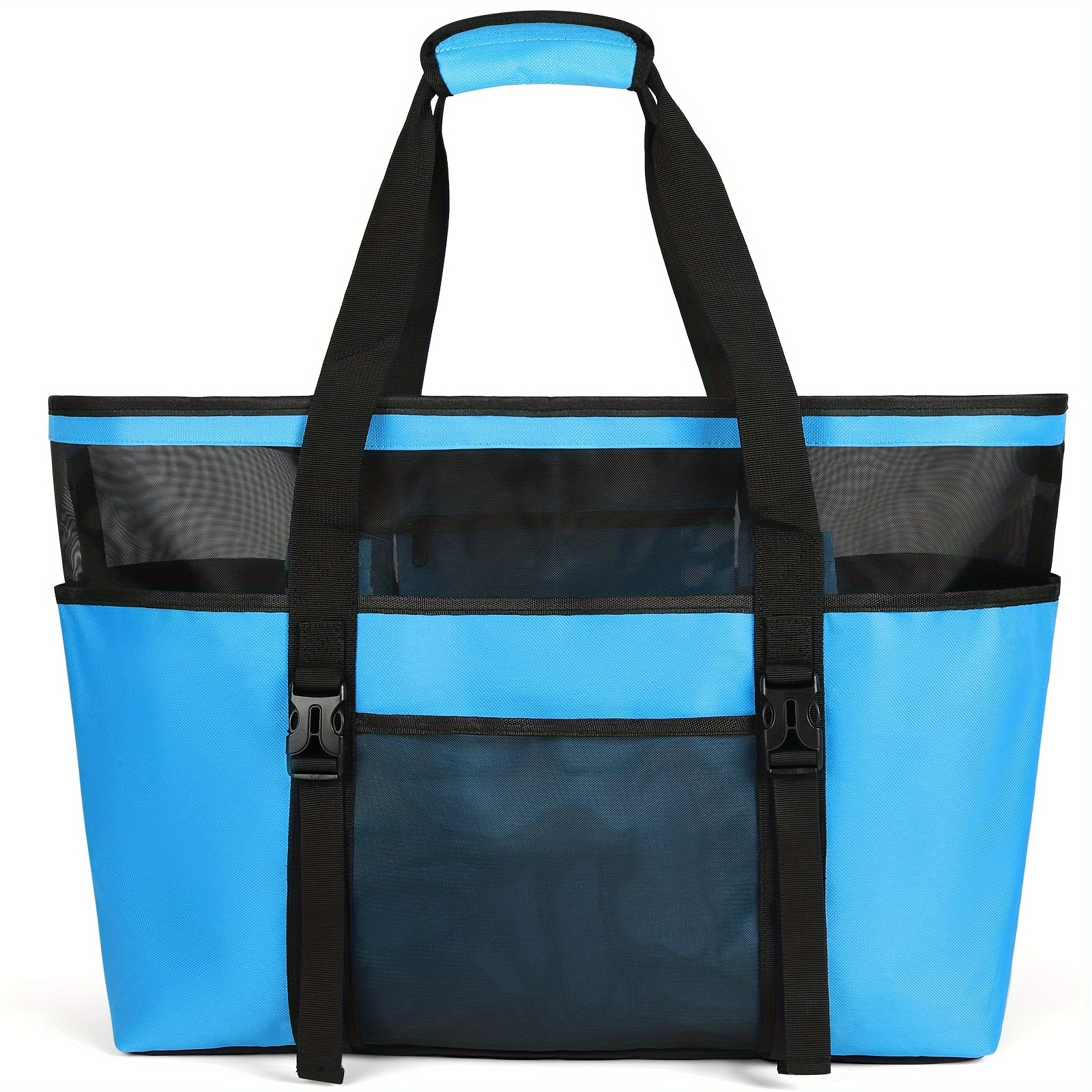 Mesh Beach Bag - Large Beach Tote Bag For Family Beach Bag For Vacation Essentials