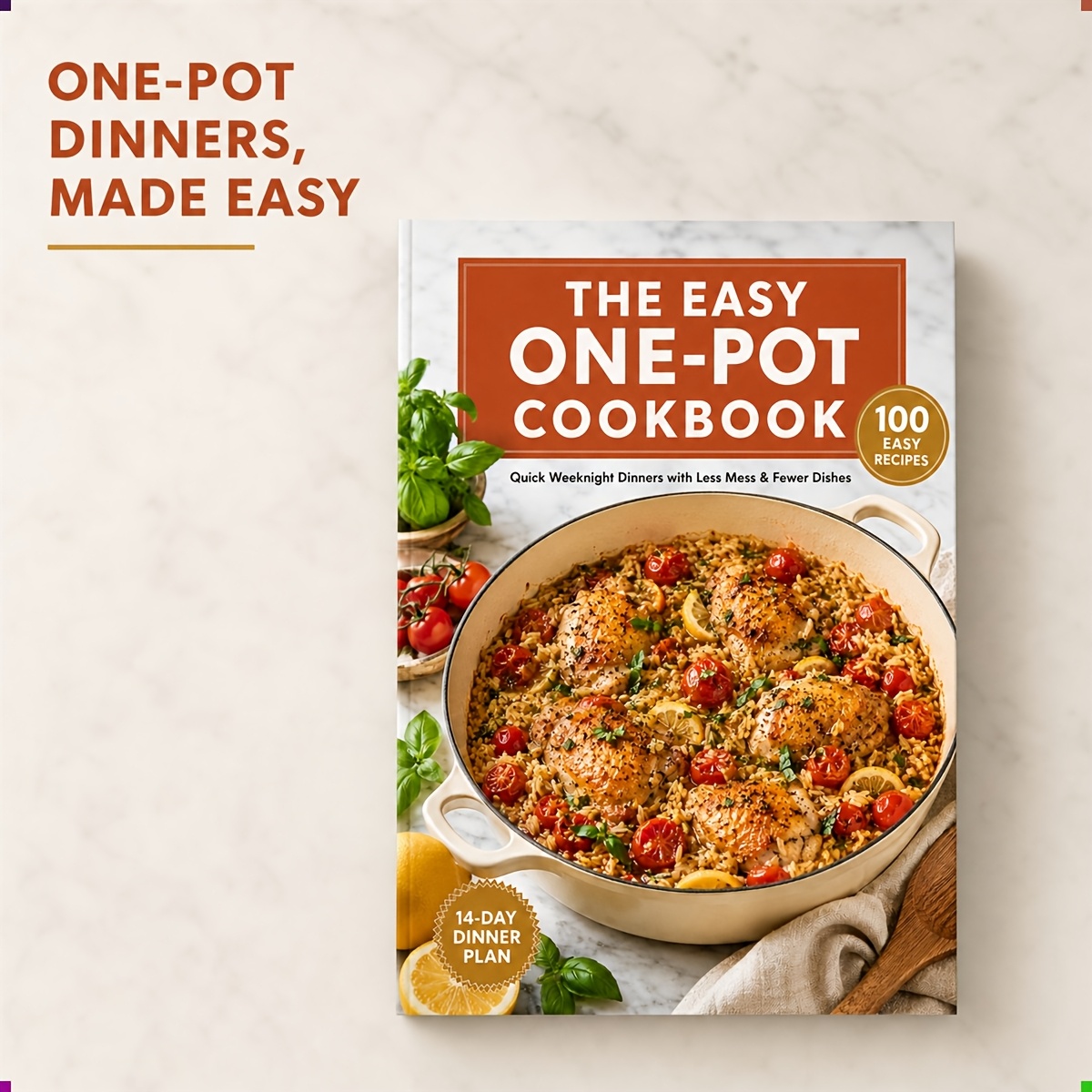 TEMU The Easy One-pot Cookbook: Quick Weeknight Dinners With Less Mess And Fewer Dishes, Simple Make-ahead Family Meals