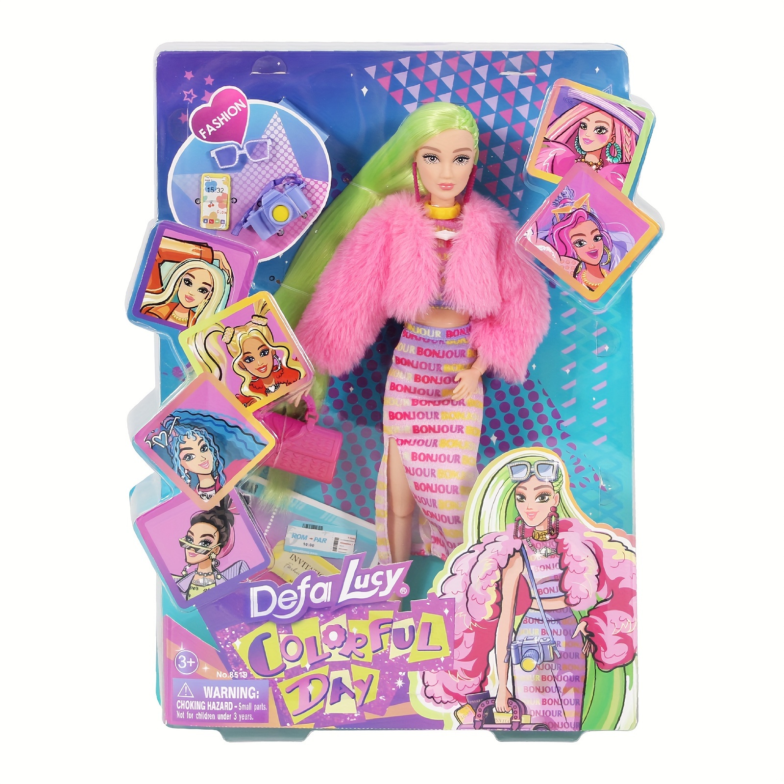 

Defa Lucy Dolls + Fashionable High- And Exquisite Accessories, Dolls With Multiple Joints In The Body Can Be Freely Styled, Collectible Series Dolls, Exquisite Gift Box Packaging
