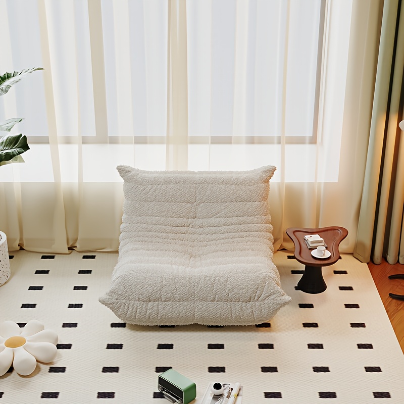 Bean Bag Chair, Family Corner Chair, Sofa, Fireplace Chair, Lazy Sofa, Compressed Sponge Sofa, Floor Single Leisure Chair, Sofa Bed, Suitable For Various Occasions In Hall, Office, Bedroom, Apartment