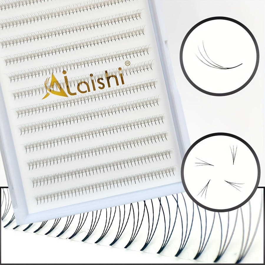 

480pcs Premade 3d Mix 8-14mm Lashes, 3d Premade Volume Premade Eyelash Extensions Pointed Long Premade Lash Extensions 480pcs