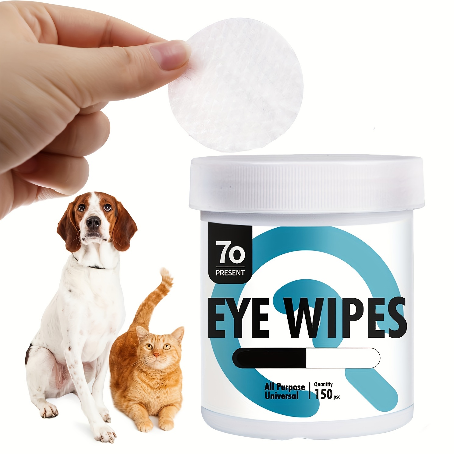 

150pcs Pet Wipes For Dogs, Grooming Wipes For Eyes, Paws, Ears, Nose, Pet Wipes