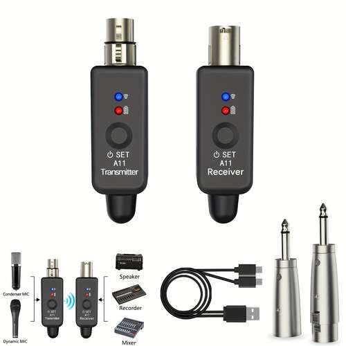 Tempereo KS-350 Wireless TV Audio Transmitter & Receiver Set – Listen To TV Privately With FM Radio Headphones (Included)