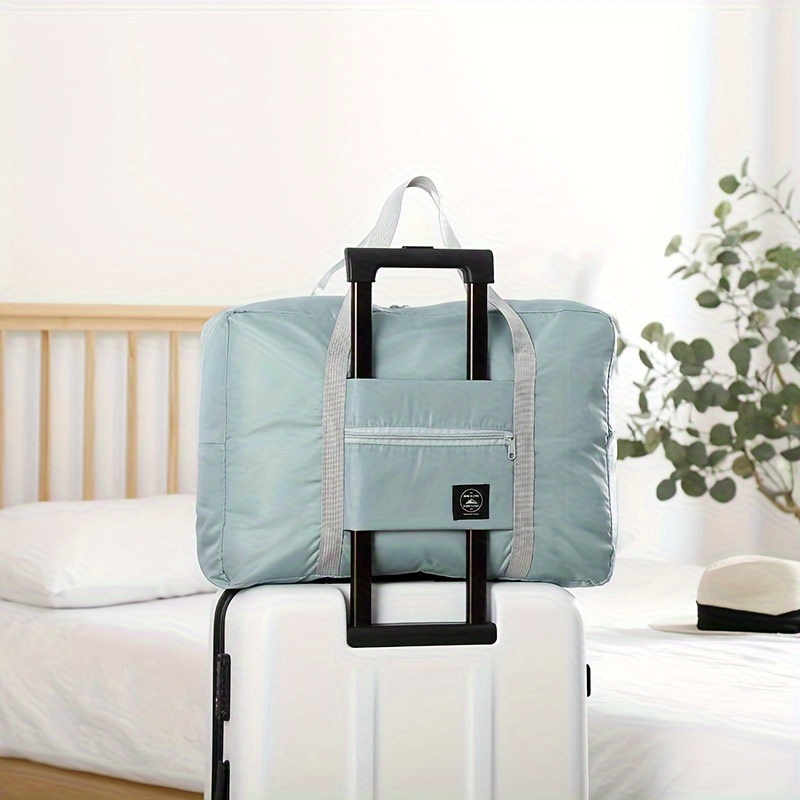 

Travel Bag, Foldable Duffel Bag, Portable Storage Bag, Portable Moving, School Accommodation Supplies Storage Bag, Luggage Matching Bag