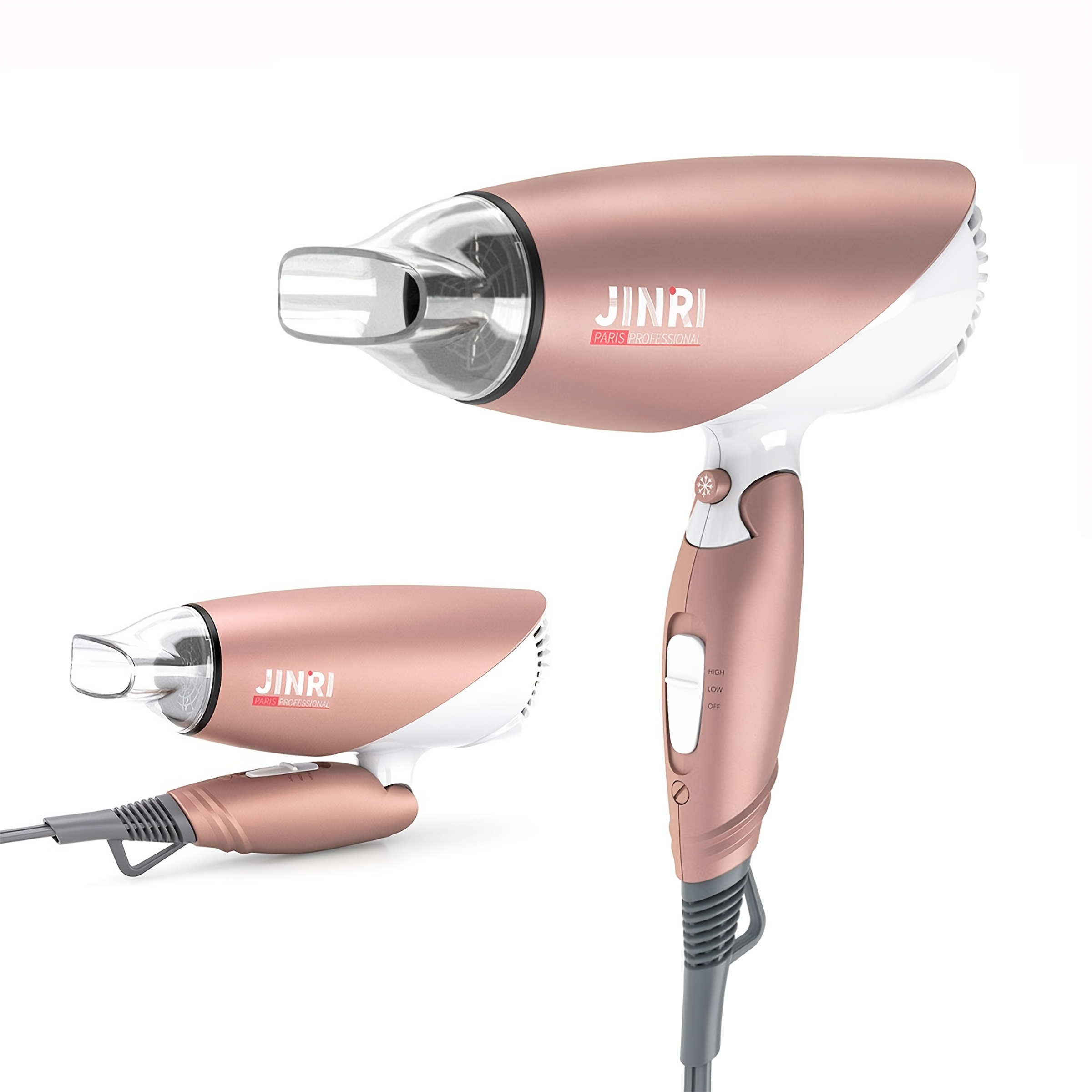 

1875 Watt Direct Ion Travel Anti, Static Hair Dryer With Dual Voltage, And With Folding Handle