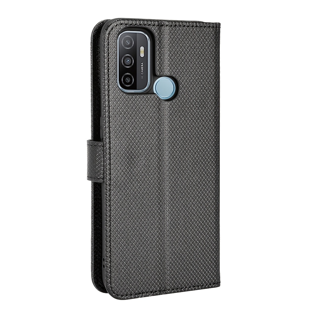 TEMU Phone Case: Suitable For Oppo A53 2020/compatible With 12a32 2020/compatible With A53s/compatible With A33 Wallet Mobile Phone Case, With Card