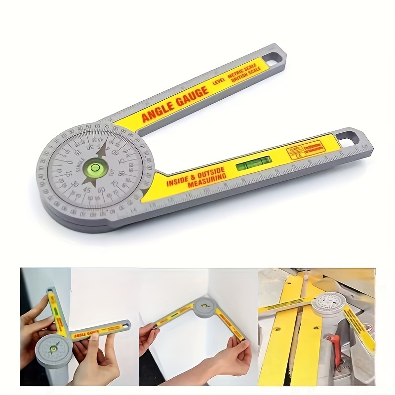  Tofficu 8 Pcs Protractor Circle Geometric Ruler Multipurpose  Tool Digital Angle Compass Multitools Angle Gauge 360 Degree Specialty  Tools Pro Tools Plastic Portable Student Drawing Ruler : Office Products