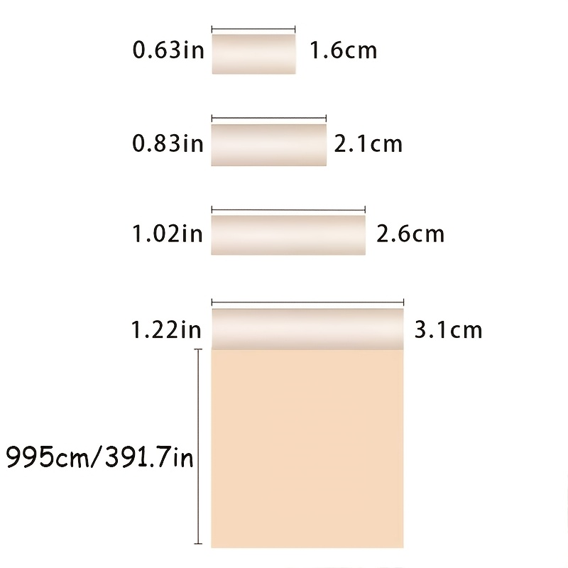 Imitation Wood Grain Self-Adhesive PVC Edge Banding