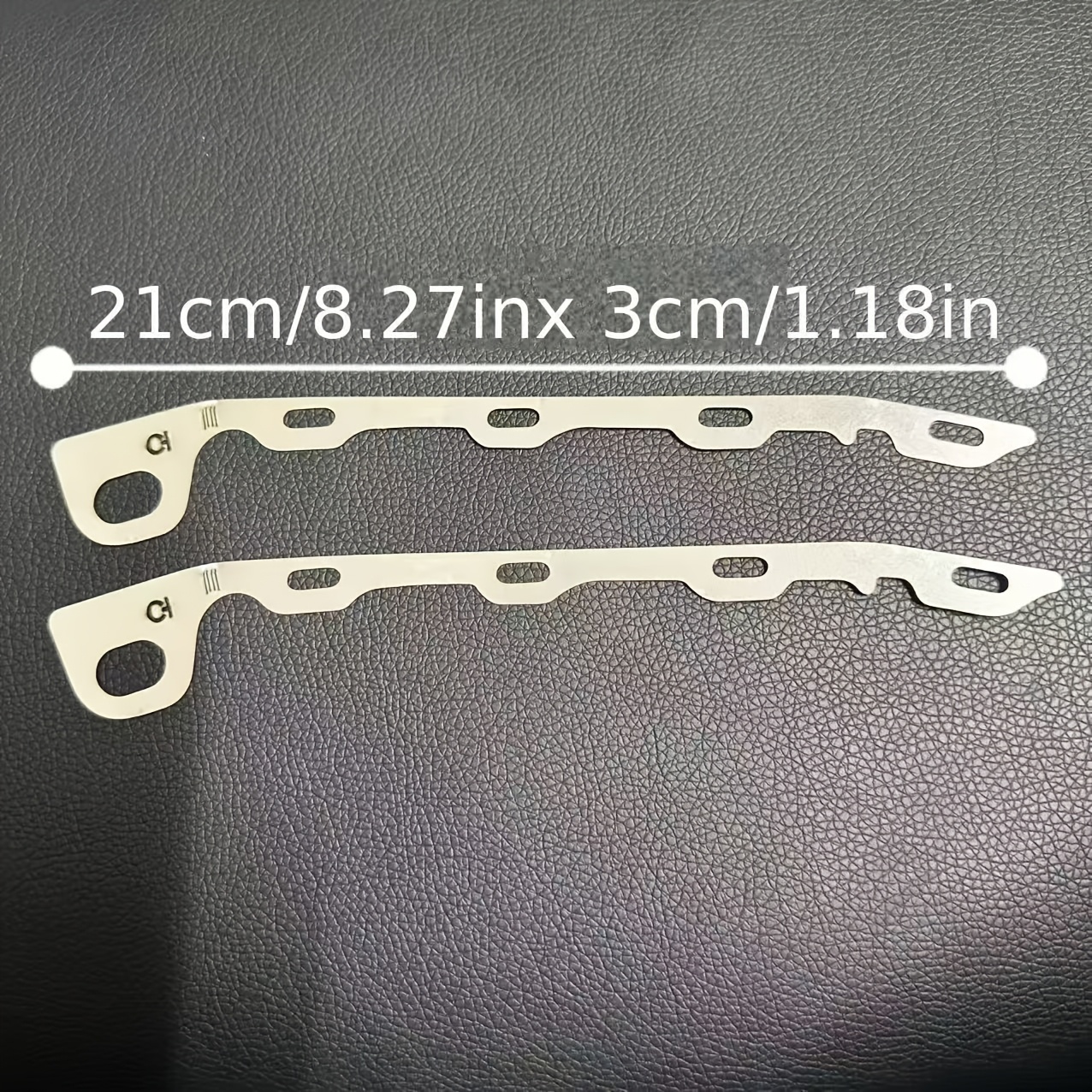 TEMU Placa de metal de reparación para parachoques delantero 2011-2020