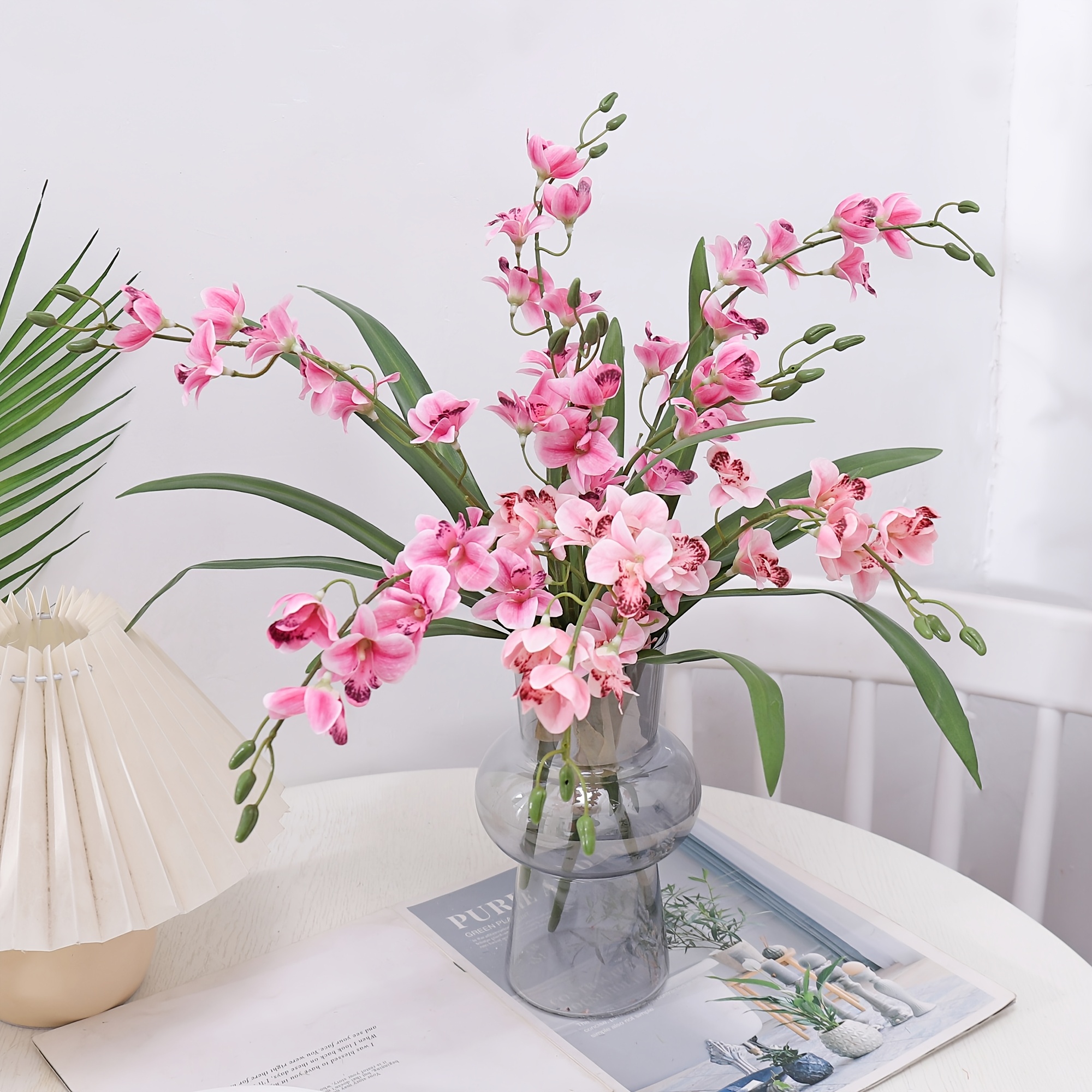 künstliche orchideen unechte blumen lebensechte