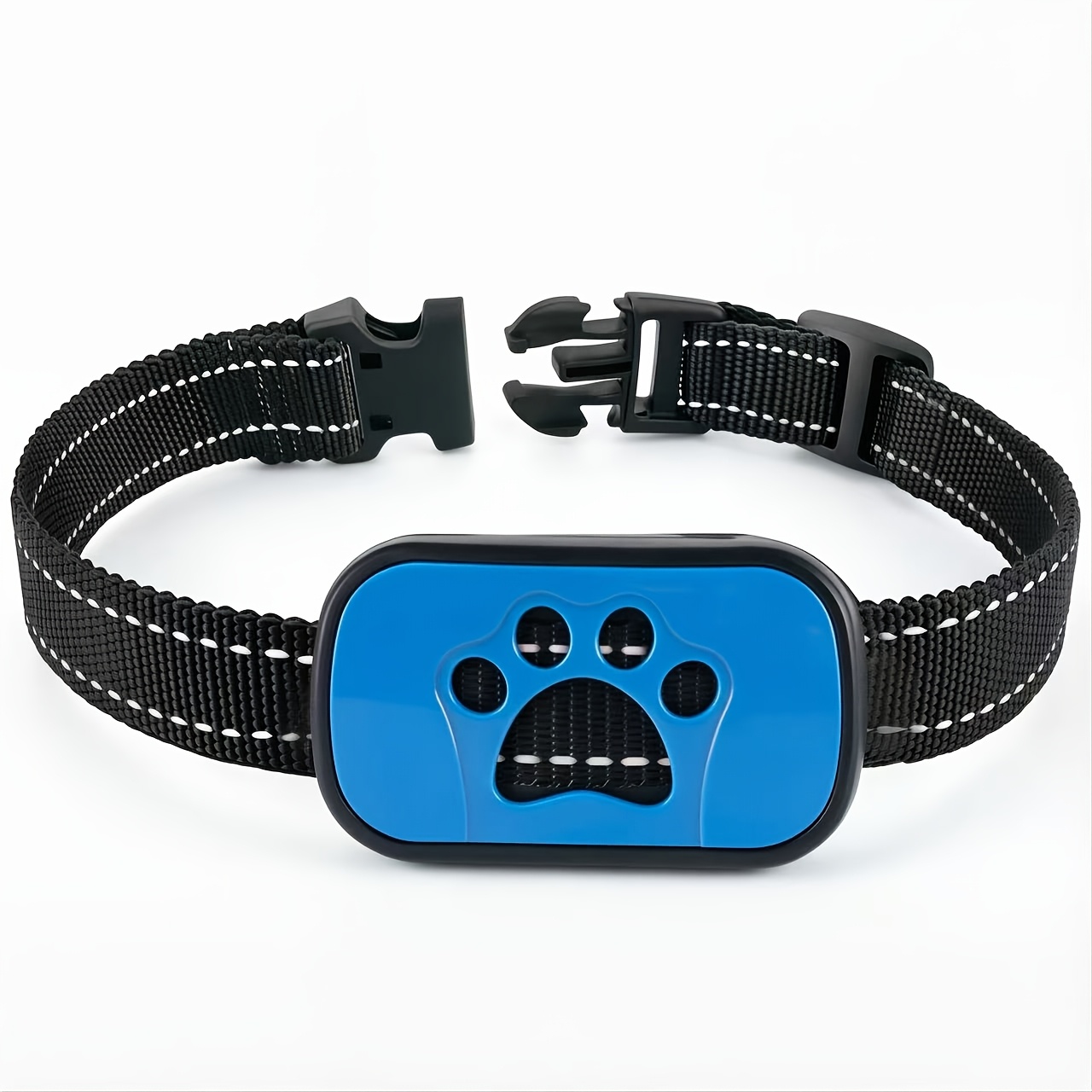 TEMU 1pc Pet Anti-bark Collar / Dog Anti-bark Collar / Automatic Anti-bark Collar, Auto-sensing Anti-false Touch, 2 With 7 Correction Levels, Silent