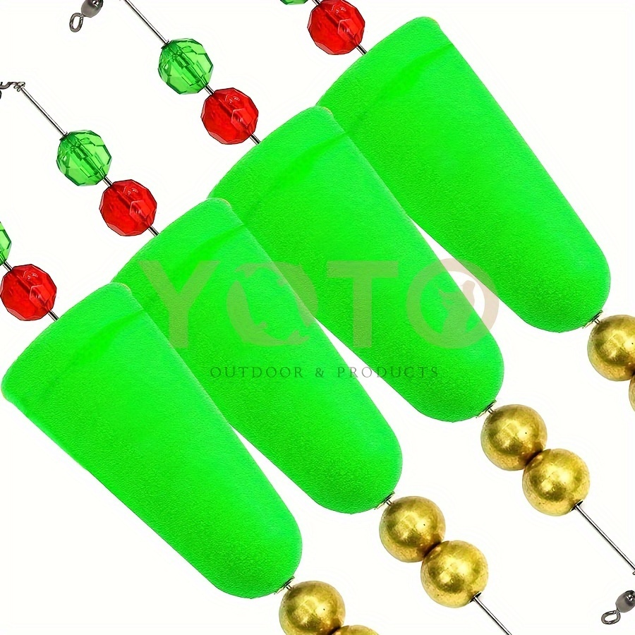 THKFISH 4PCS Fishing Floats Bobbers for Fishing Popping Cork Float Rig  Weighted Popping Floats Saltwater Weighted Floats GREEN-4-4PCS : :  Sports & Outdoors