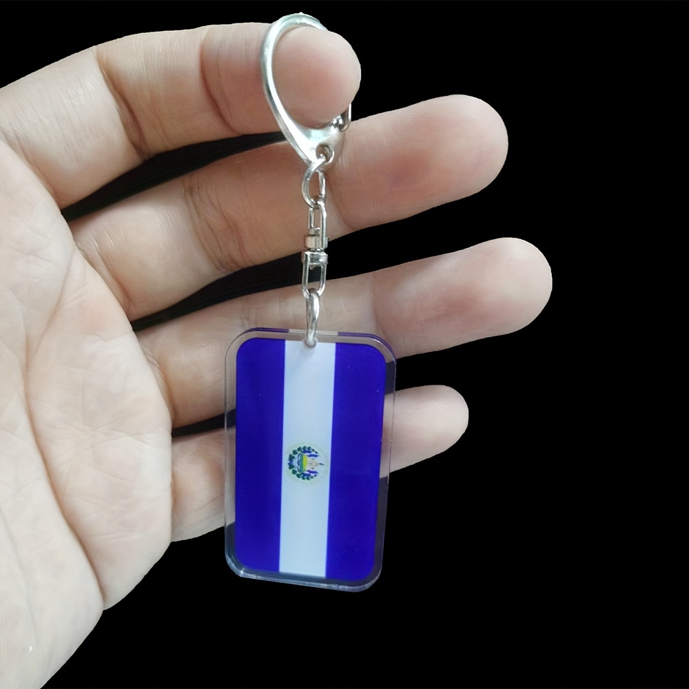 

1pc Salvadoran Keychain For Men, Suitable For , Small