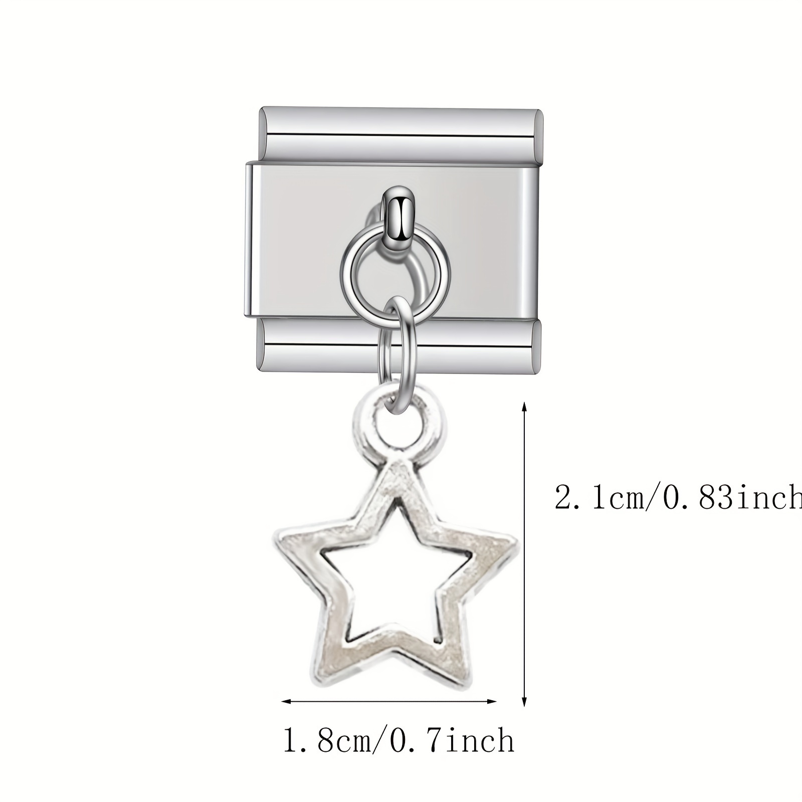 Stars Charm Links Bracelet Fit for 9mm Bracelet DIY