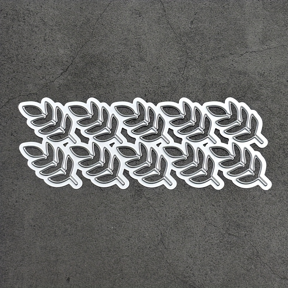 TEMU 1pc Creative Leaves Metal Cutting Die For Diy Scrapbooking Photo Decorative Embossing Paper Dies For Scrapbooking Card Making