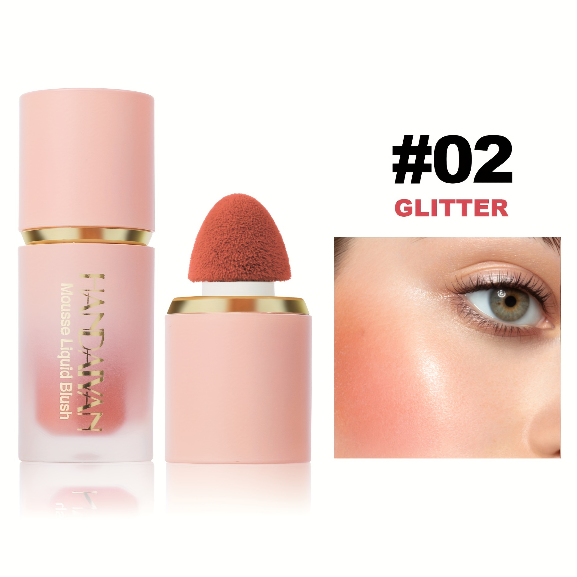 Image of A Blush Kit To Use, Durable, Water-resistant, And Smooth, Perfect For Novices And Ideal As A Gift For Valentine's Day.