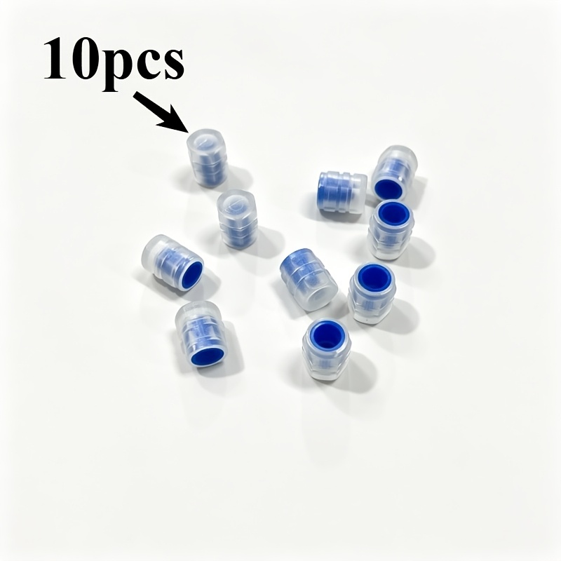 TEMU 10pcs Set Of Luminous Tire Valve Cap, Fluorescent Valve Cover, Fashionable Gift, Suitable For Decoration Upgrades For Cars, Suvs, Bicycles,