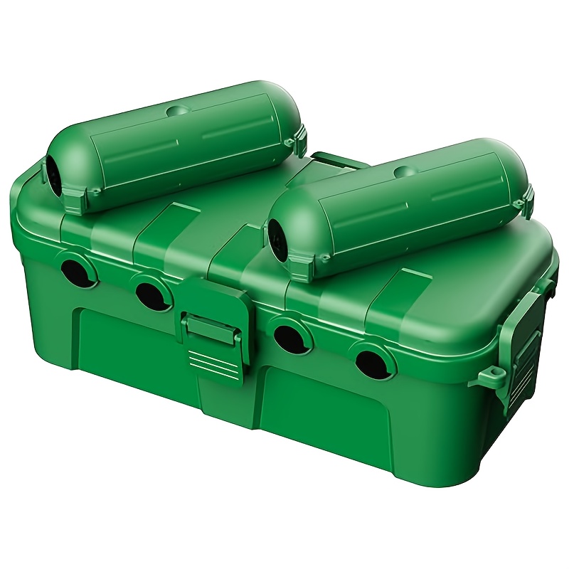 a medium outdoor electrical enclosure that   two compact covers for extension sockets designed for use with plugs jacks timers power strips and festive lighting