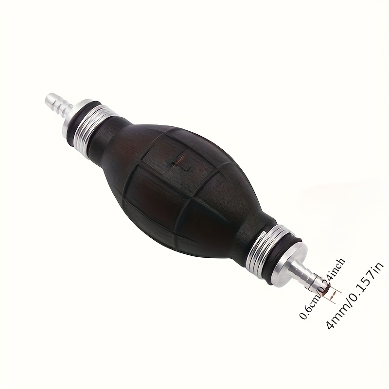 TEMU 6-12mm Manual Oil Pump Piping, Manual Oil Pump Bulb, /gasoline Transfer Pump For Automotive, Marine, And Yacht Engines, Without Battery