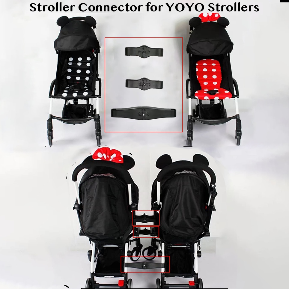 Yoyo Twin Stroller Babyzen Yoyo Stroller Connector Yoyo Stroller Connector  In Pushchair Dual Stroller Temu Hungary
