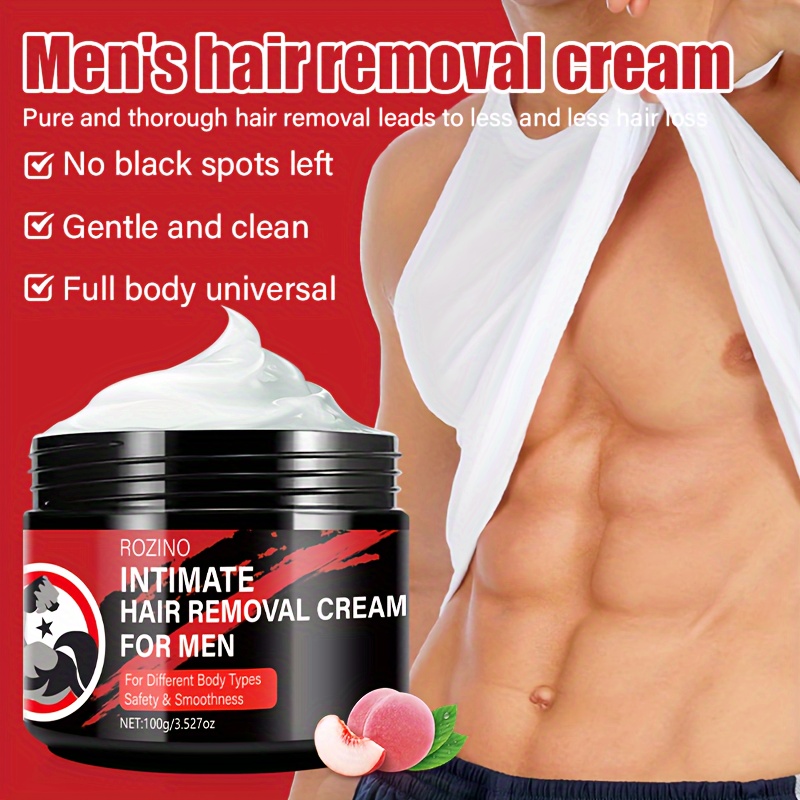 Crema Depilatoria Depilacion Con Cera Pecho Hombre Crema