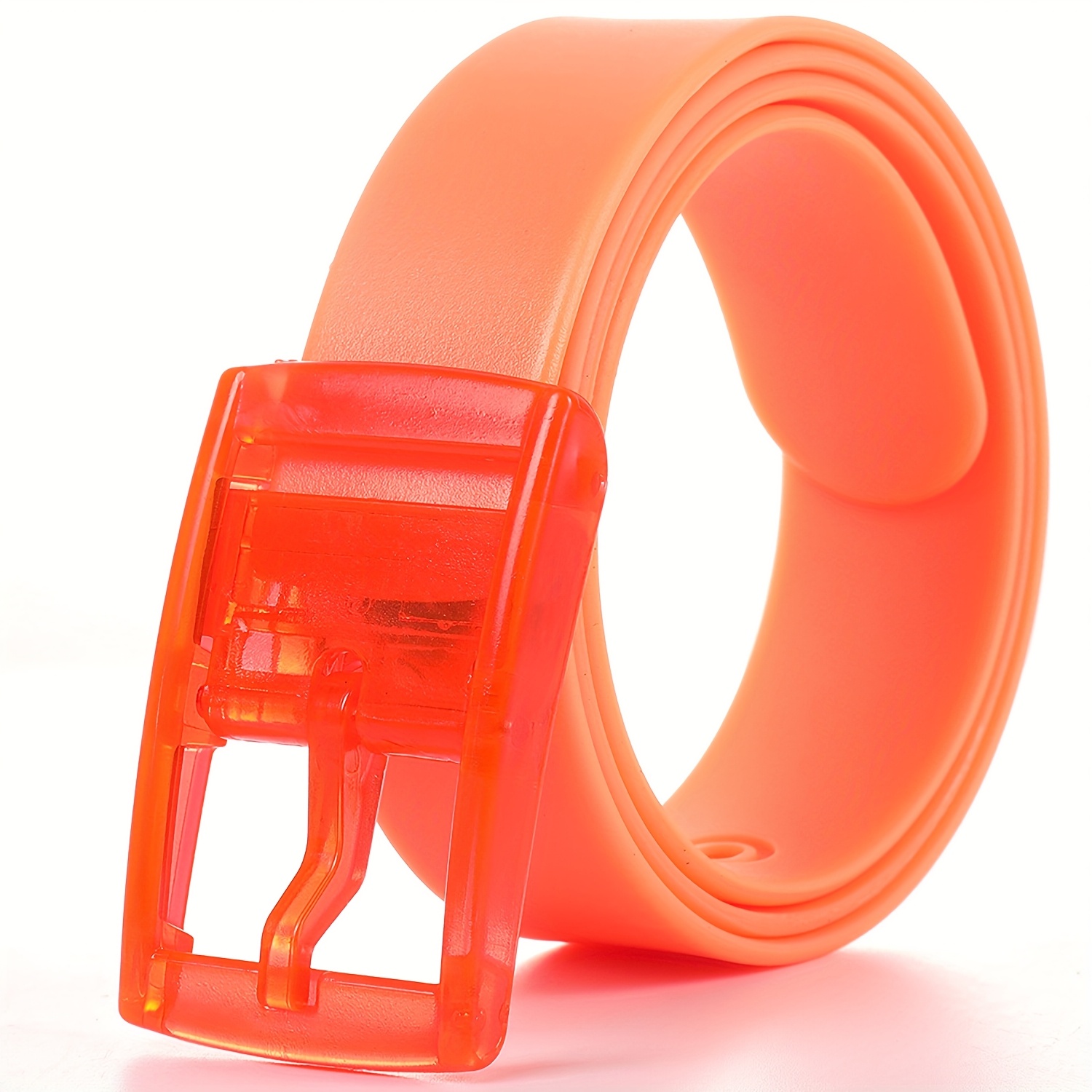 Colorful Silicone Belt with Needle Buckle for Couples