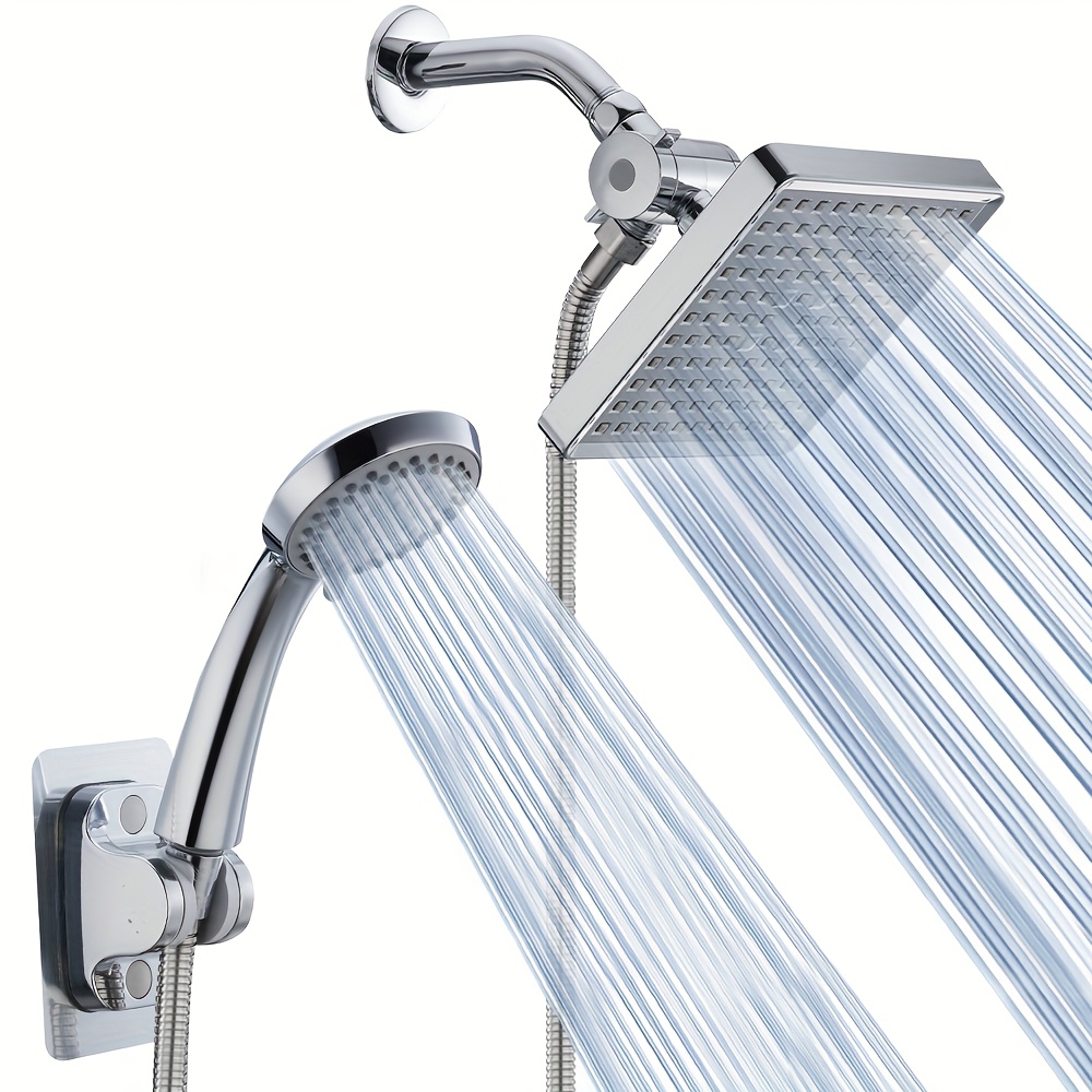 High Pressure Rainfall Shower Head with Handheld Combo