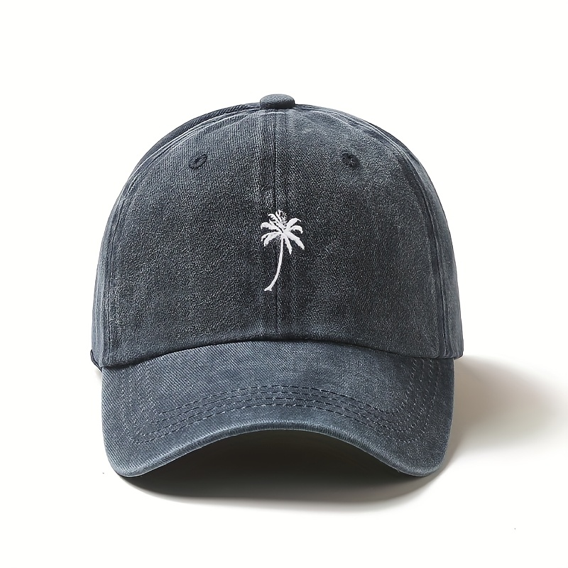 TEMU Gorra de béisbol con diseño de de , material y elástico, elegante y ajustable - Artesanía de bordado , adecuada para niños, niñas y uso familiar