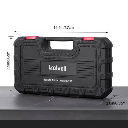 thread set thread restorer kit unf metric thread repair kit for bolts nuts bolt holes and other fasteners cleaner tool