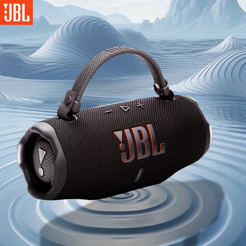JBL CHARGE6 Music Shockwave 6Th Generation, Portable Wireless Outdoor Cycling Speaker, 24-Hour Battery Life, Detachable Carrying Bag, Enhanced Sound Effects, Dual Speakers, Multi-Device Connection, Dustproof Subwoofer Desktop Home Audio