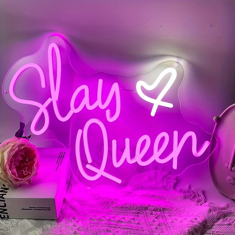 Pink Slay Neon Sign for Wall hotsell Decor Adjustable lighting Led Neon Light