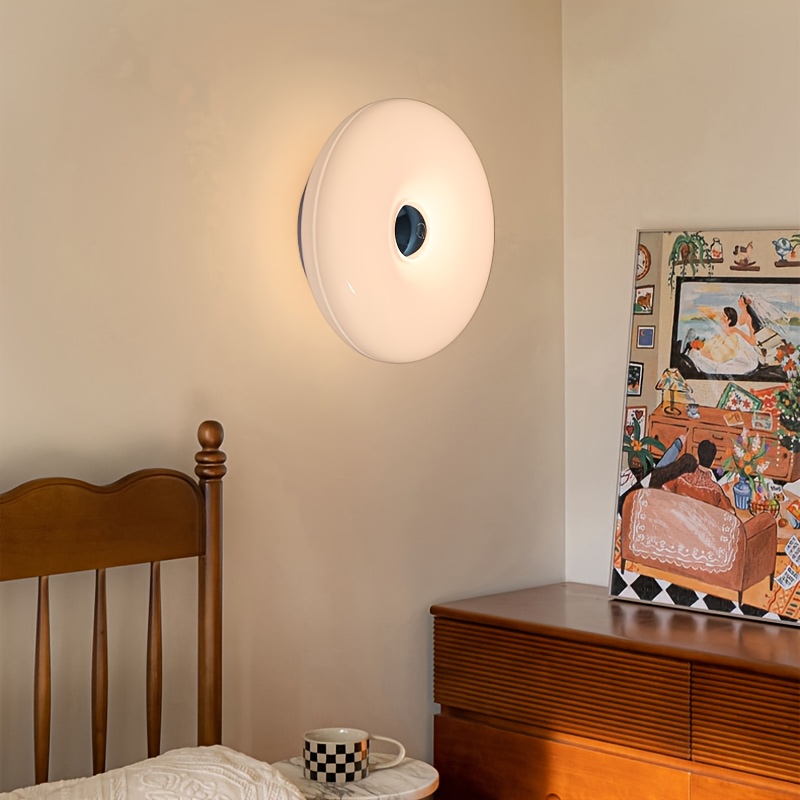 Donut Touch Lamp with 3-Color Dimmable Table Light