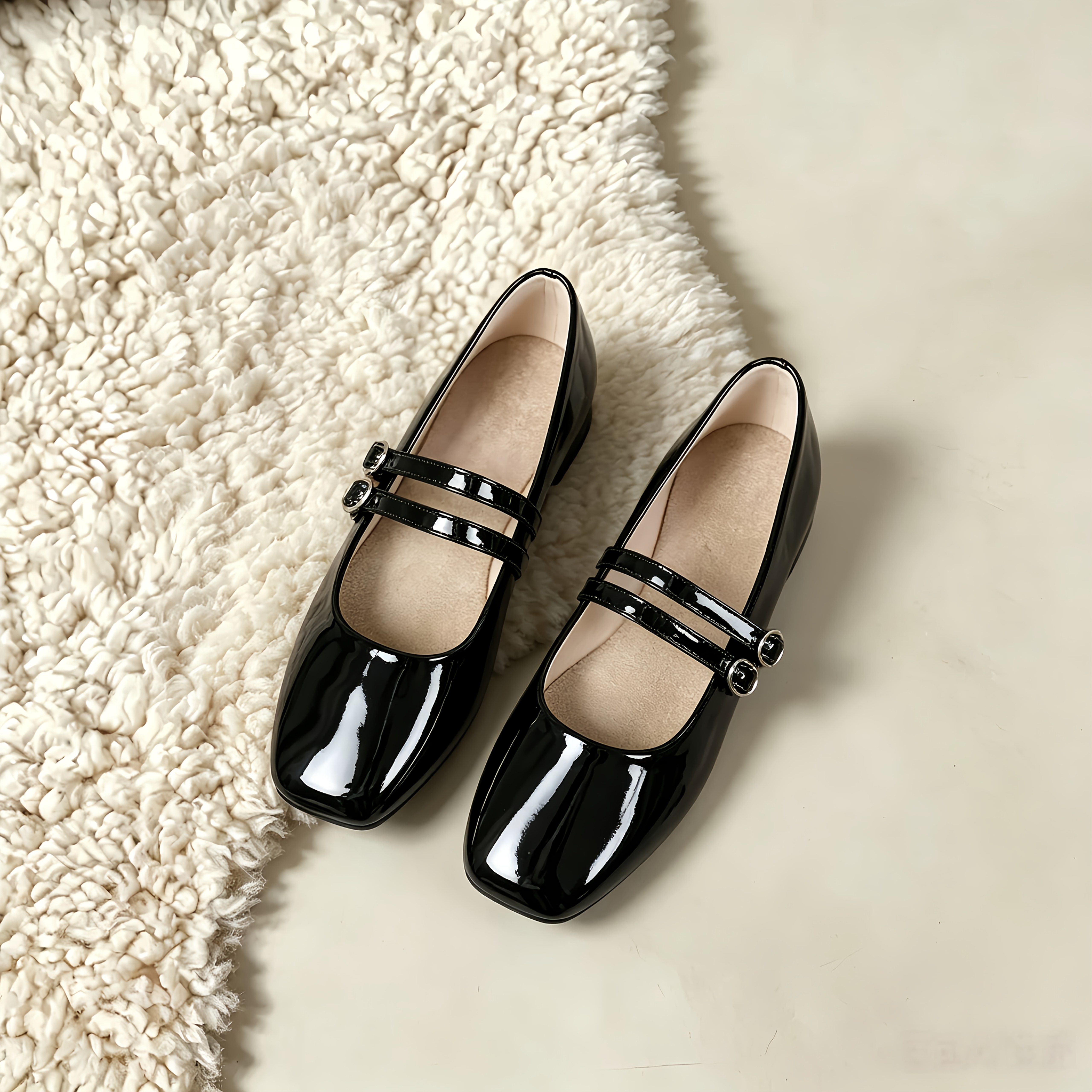 womens formal black dress shoes flats sold on Temu United States draped dress