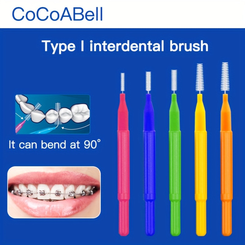 Braces - Cepillo de dientes ortodóntico de cerdas suaves para limpieza de  ortodoncia | Cepillos de dientes portátiles en forma de U para aparatos