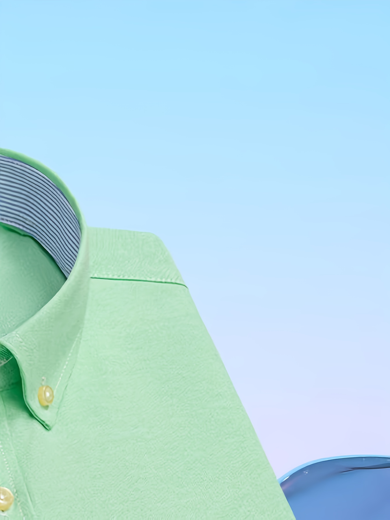 قميص رجالي عصري كاجوال بأكمام طويلة من قماش أكسفورد | مطرز، بأزرار، مناسب للعطلات وعصرية، متوفر بألوان متعددة