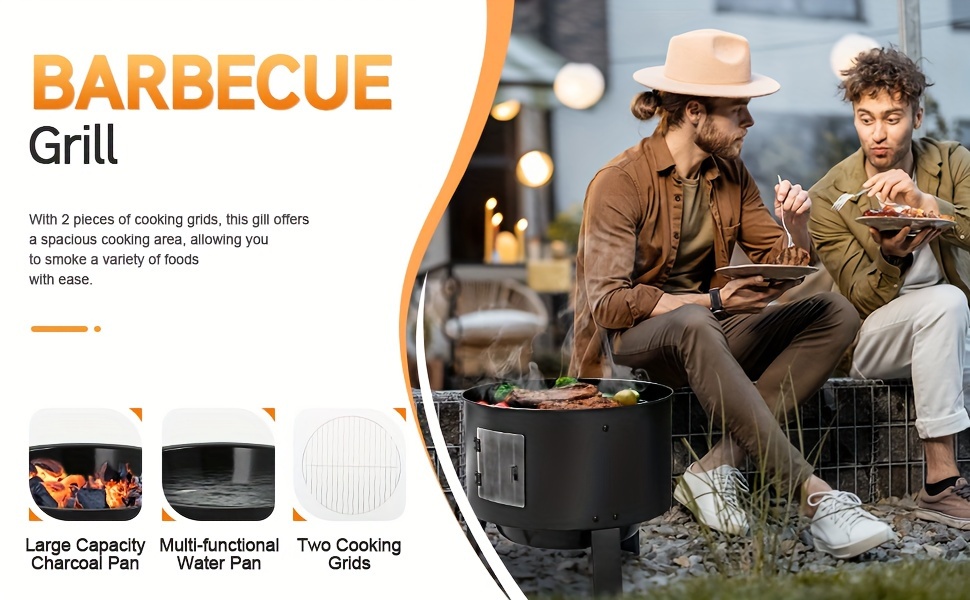 outdoors 16 inch vertical charcoal grill Temu