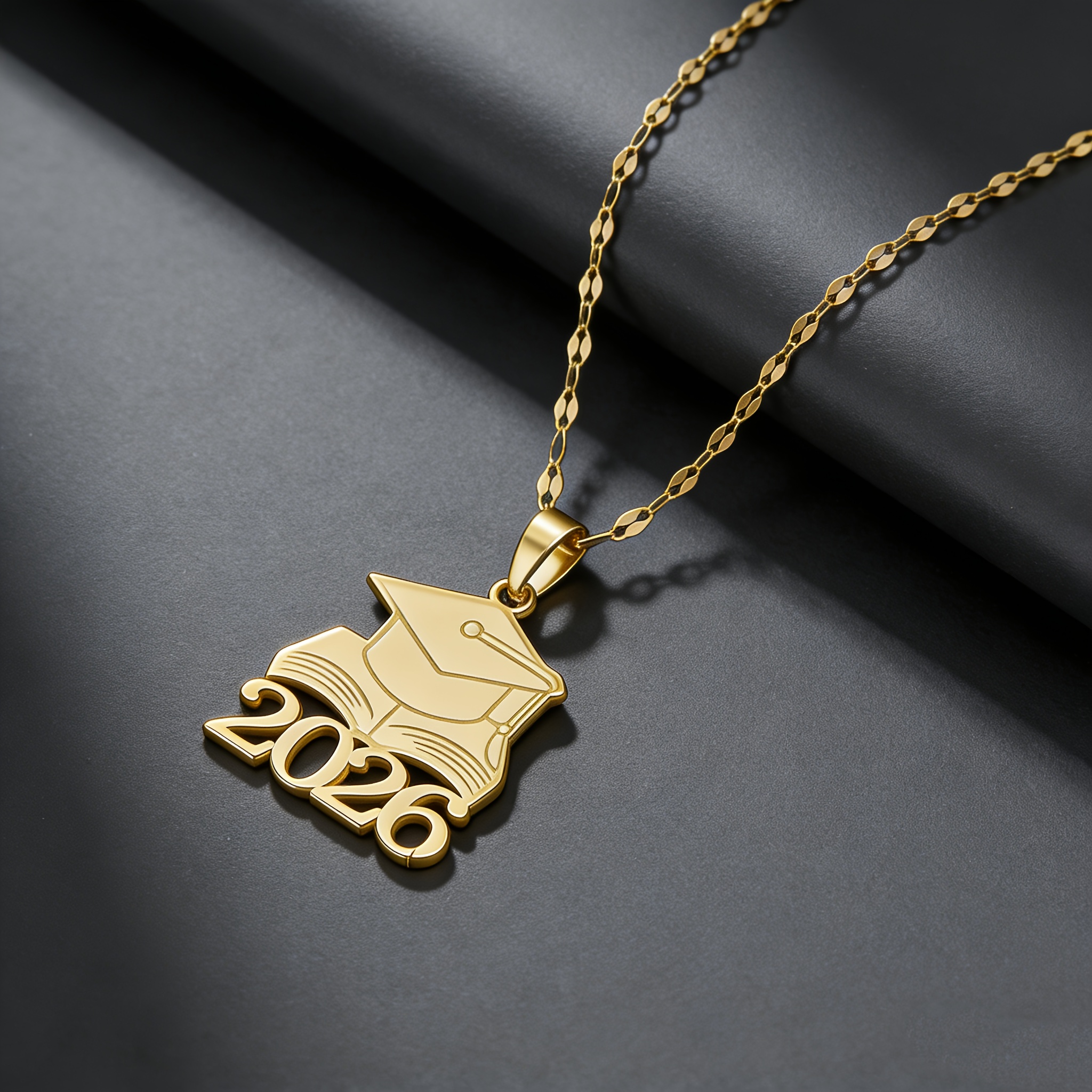 TEMU Collier avec pendentif de de doctorat académique, convient pour de remise de diplôme, la fête des professeurs, la rentrée scolaire - dos pour le