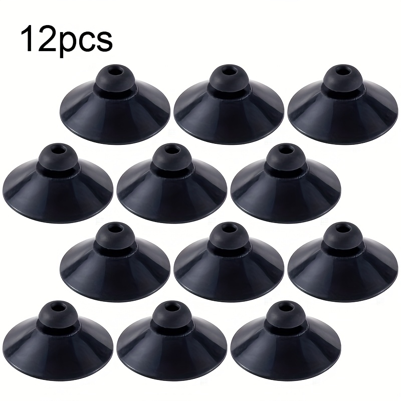 TEMU 12 pezzi Clip a per acquario, Clip a nere per campeggio, Elementi aggiuntivi per pompe per acquari, pompe ad , tubi superiori e aeratori per
