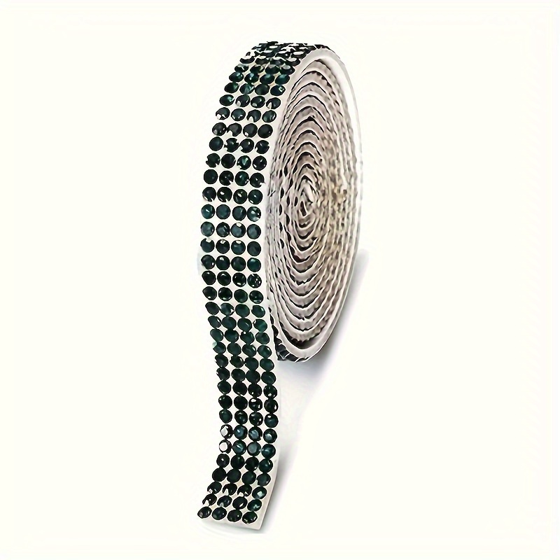 Premium-Schmuck-Bordüren Strass-Trio, selbstklebend, 29cm, mit Glas- Kristallen, mint | Glitzerstein-Bordüren | Strass & Streu-Deko | Deko- & Geschenkartikel | Ideen mit Herz