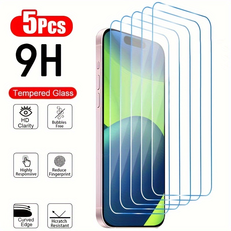 Iphone 13 Pro 2 Pellicola VETRO Temperato Per IPhone 13/12/11/PRO/MINI/MAX Protezione TOTALE Iphone 13 Ricondizionato - Foto 5