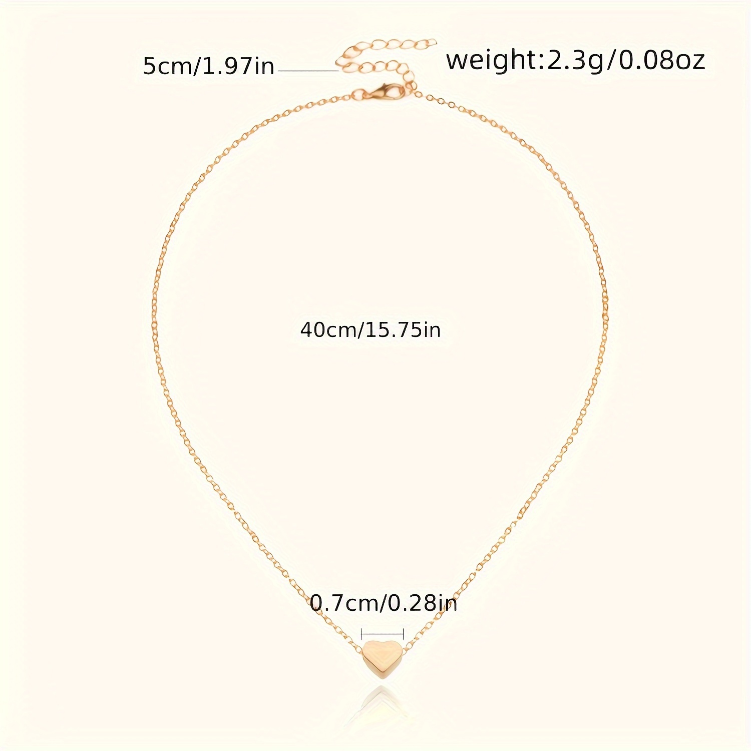 1pc Vintage Heart Pendant Necklace, Delicate and Minimalist Women's Alloy Collarbone Chain, Suitable for All Seasons, Perfect Valentine's Day Gift