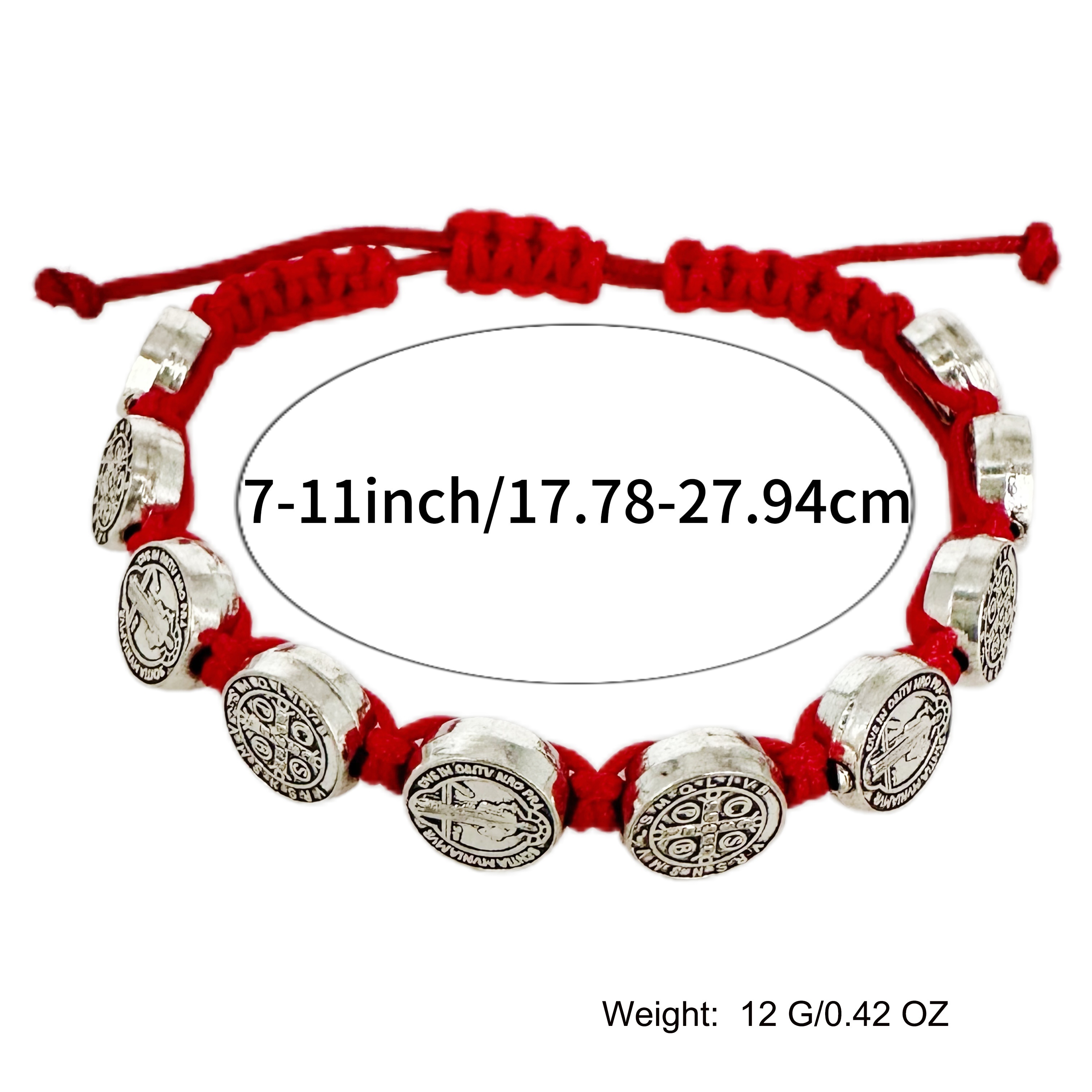 New men's red color 3 outlet pieces sets bracelet