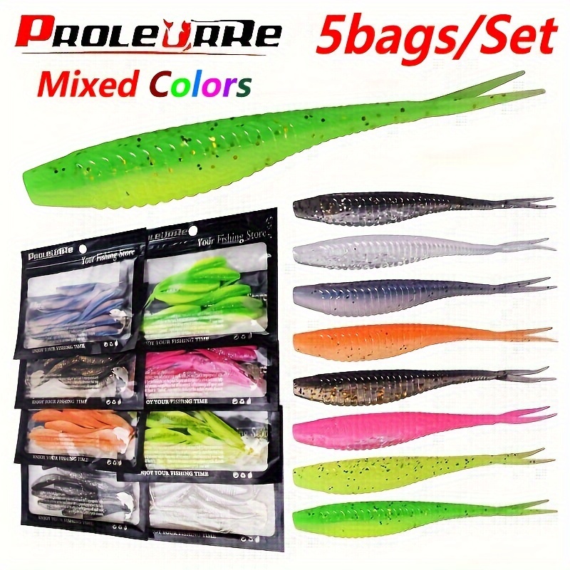 Fishing Worm Soft Lures Silicone Artificial Lure Jig Kit - Temu