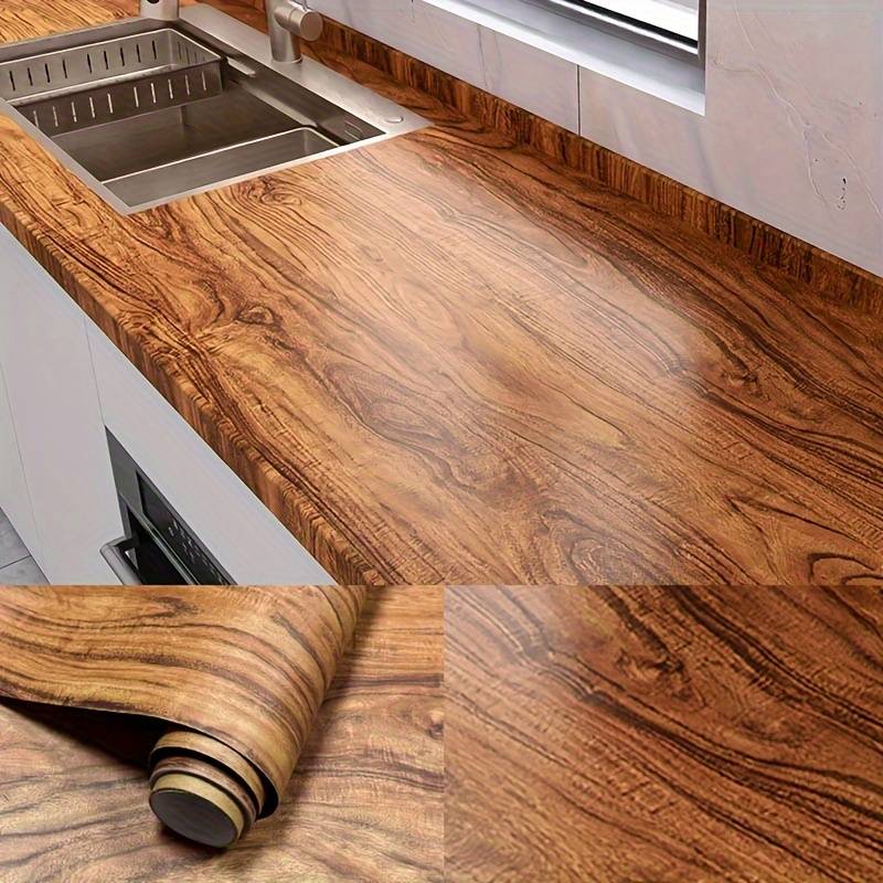 WMHDSJ Adesivo Da Cucina Autoadesivo Plaid Bianco 60X300cm Resistente Al Calore Impermeabile Antimuffa Rivestimento Per Mobili Fai-da-te Per Cucine