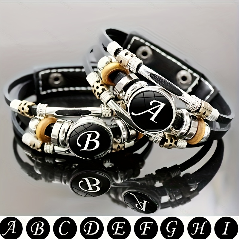 

2pcs Braided Bangladeshi A-z Bangladeshi Bracelets, Bracelets, Male And Female Identification